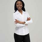 Platinum Blue Stripes Easy Care Fitted Shirt , , small