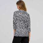 Open Front Ruffle Cardigan, , small