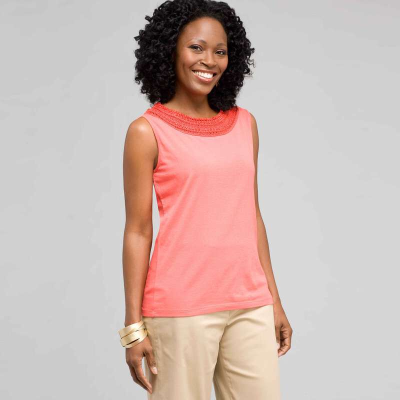 Scoop Neck Knit, , large
