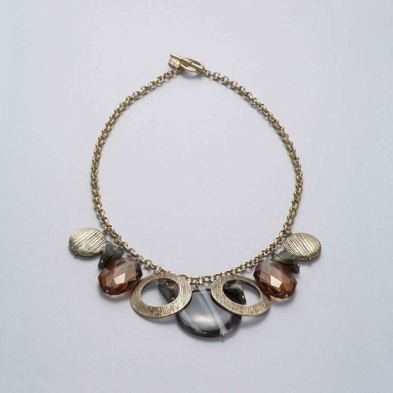 Chunky Dangle Necklace, , large