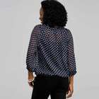 Ruffle Flounce Raglan Top, , small