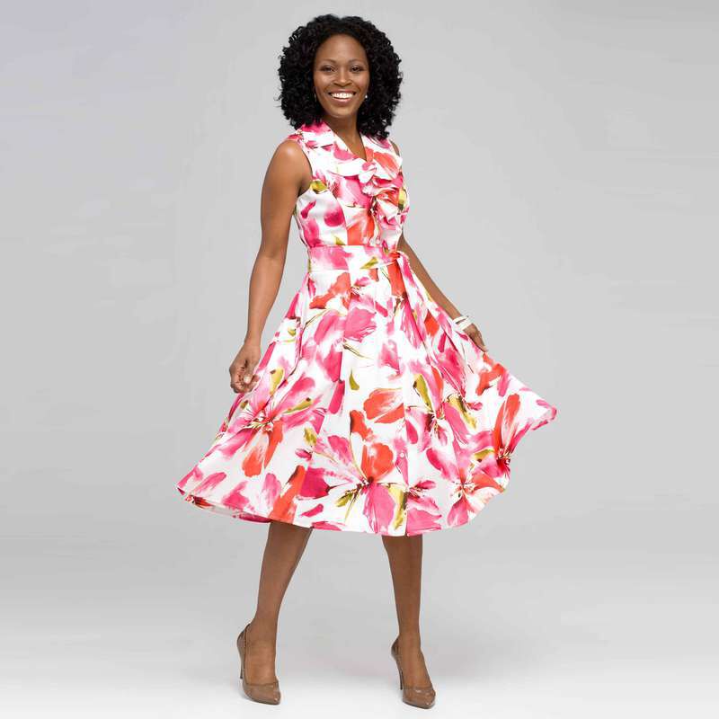 Floral Dress, , large