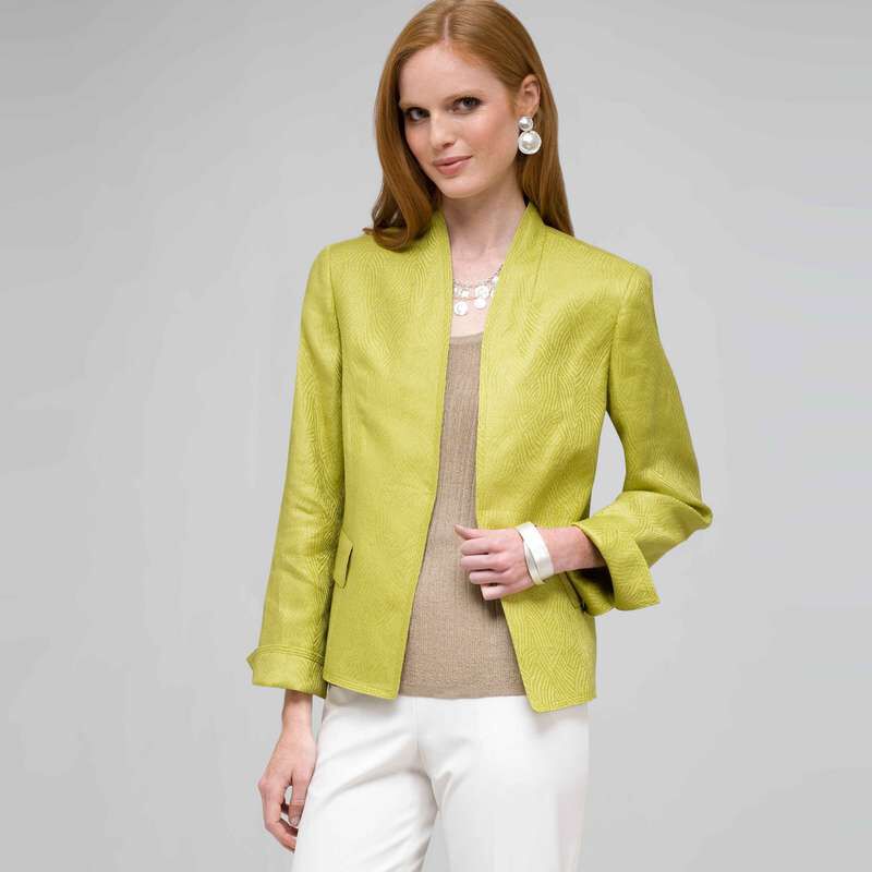 Textured 2 Pocket Jacket, , large