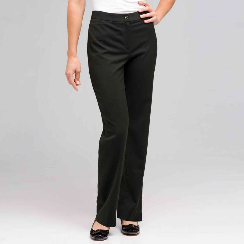Flat Front Slim Pant, , large